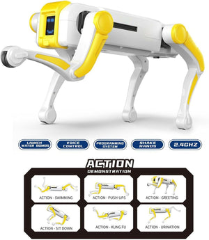 AI Mechanical RC Robot Dog (Without Gun) - Zambeel