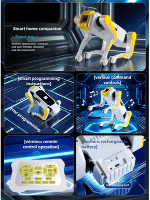 AI Mechanical RC Robot Dog (Without Gun) - Zambeel