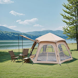 Automatic Hexagonal Camping Tent © - Zambeel