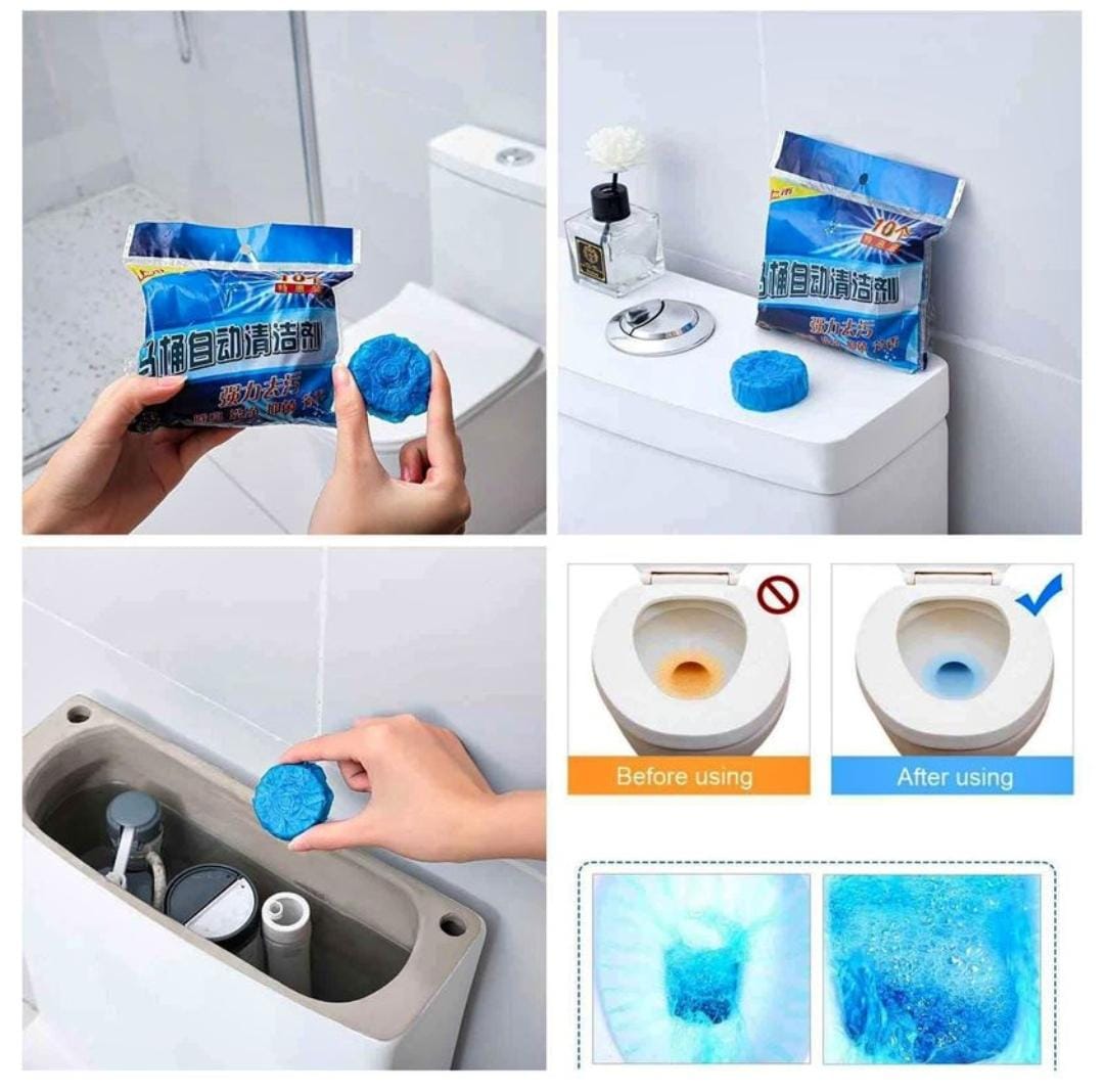 Automatic Toilet Tank Cleaner Tablets - Zambeel