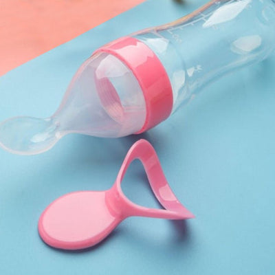 Baby Silicone Spoon Bottle (MHP - 068) - Zambeel
