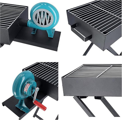Barbeque Grill with Blower Fan © Ⓢ - Zambeel