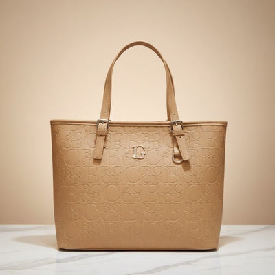 BC Monogram Structured Tote Handbag - Zambeel