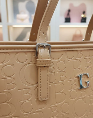 BC Monogram Structured Tote Handbag - Zambeel