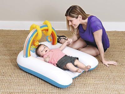 Bestway - Inflatable Baby Play Mat & Lounger with Rainbow Arch - Zambeel