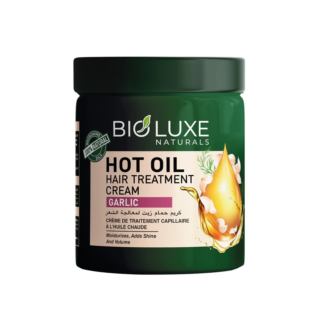 Bio Luxe Naturals - Hot Garlic Hair Treatment Cream Ⓢ - Zambeel