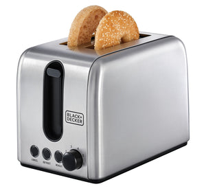Black + Deckar - Stainless Steel Toaster (ET244 - 85) © - Zambeel
