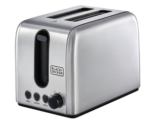 Black + Deckar - Stainless Steel Toaster (ET244 - 85) © - Zambeel