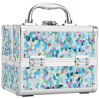 Blue Floral Makeup Case - Zambeel