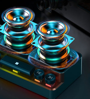 Bluetooth Speaker Home Desktop Esports Gaming Computer Stereo - Zambeel