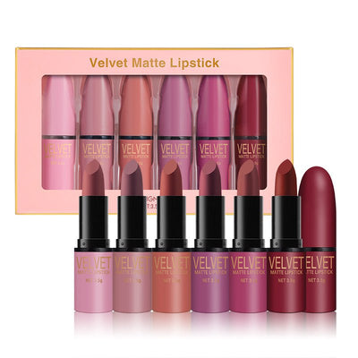 Bullet Matte Lipstick Set Matte Waterproof - Zambeel
