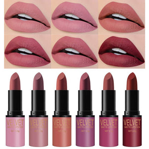 Bullet Matte Lipstick Set Matte Waterproof - Zambeel