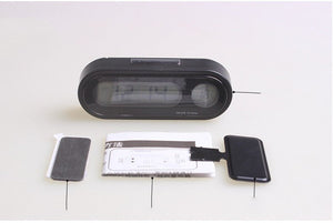 Car Clock Thermometer Two - in - one Luminous Electronic Watch Car - Zambeel