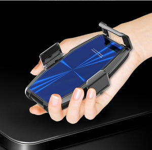 Car Wireless Charger Mobile Phone Holder Automatically Senses Opening And Closing - Zambeel