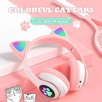 Cat Ear Wireless Gaming Headset - Zambeel