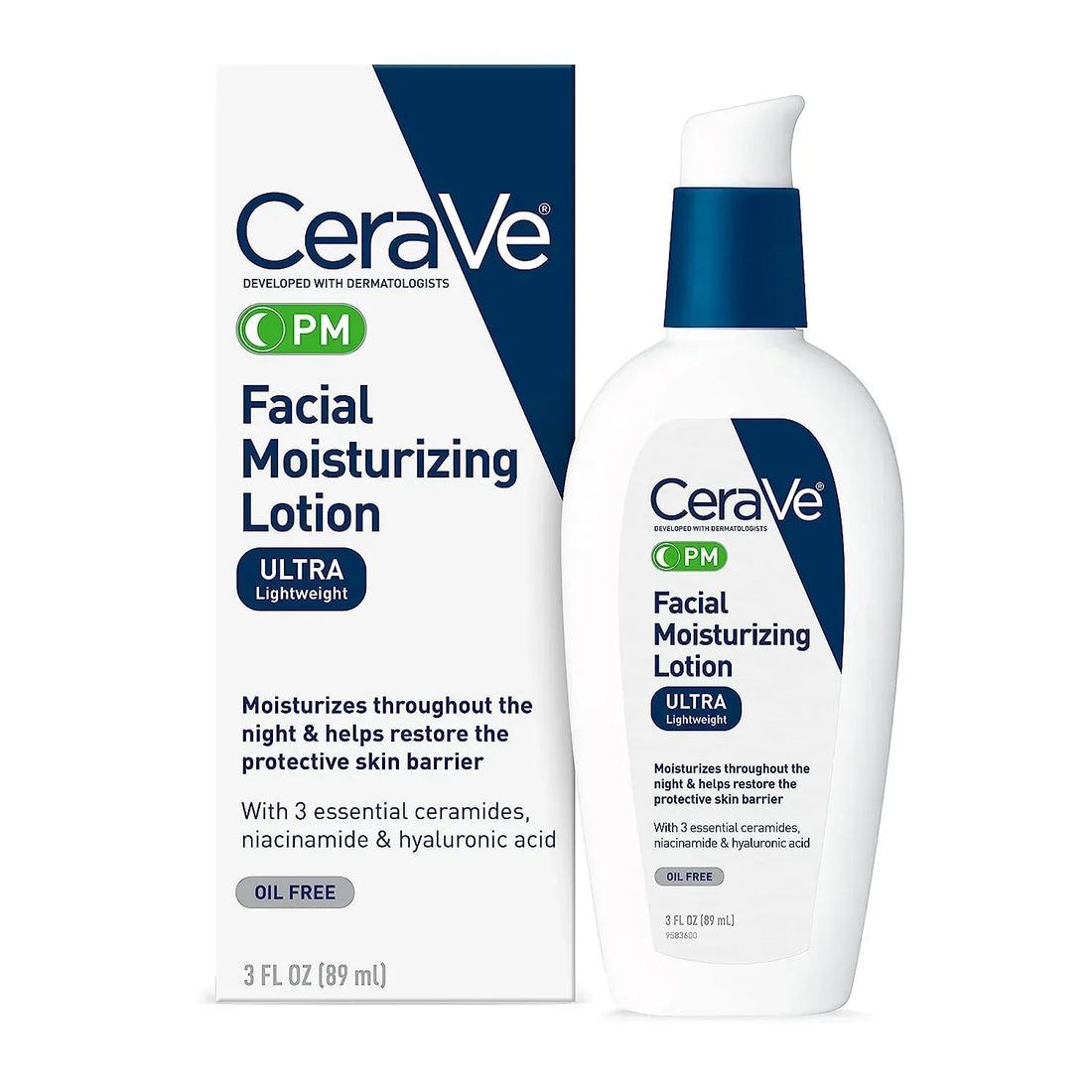 CeraVe - PM Facial Moisturizing Lotion - Zambeel