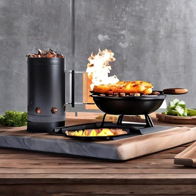 Charcoal Chimney Starter Ⓢ - Zambeel