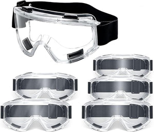 Clear Anti - Fog Safety Goggles - Zambeel