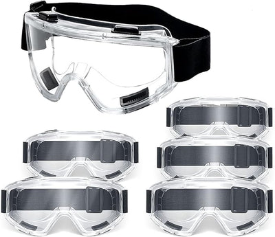 Clear Anti - Fog Safety Goggles - Zambeel