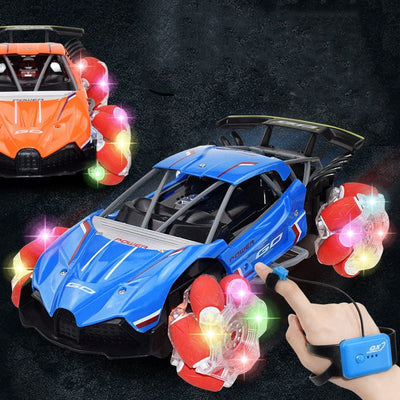Climbing Speed Rotating Four - Wheel Drive Stunt Drift Gesture Remote Control Car - Zambeel