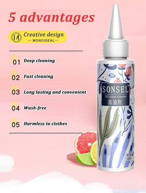 Clothes Oil Stain Remover - Zambeel