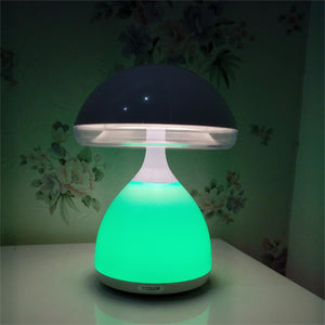 Color Dimming Rechargeable Bedside Mushroom Lamp - Zambeel