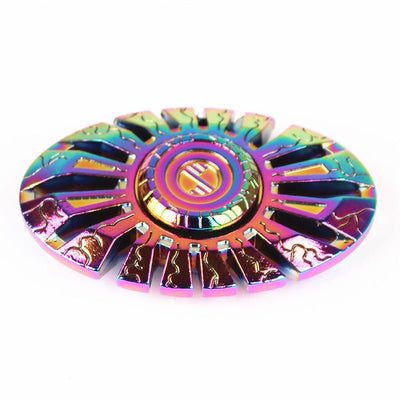 Colorful Alloy Fidget Spinner Electroplating Toy - Zambeel