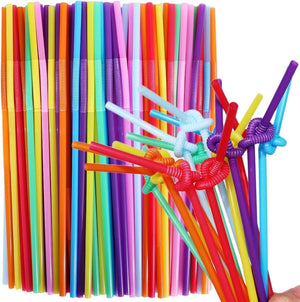 Colorful Flexible Drinking Straws - Zambeel