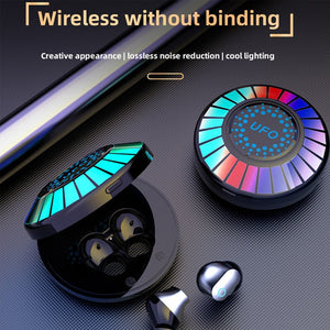Colorful RGB Light Effect F9 Bluetooth Earphones - Zambeel