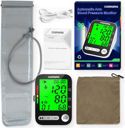 Compact Electronic Blood Pressure Monitor - Zambeel