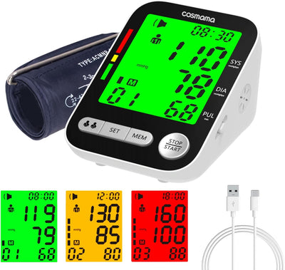 Compact Electronic Blood Pressure Monitor - Zambeel