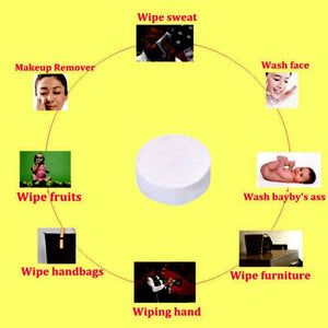 Compressed Towel Tissue Tablets - Zambeel