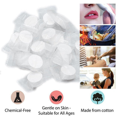 Compressed Towel Tissue Tablets - Zambeel