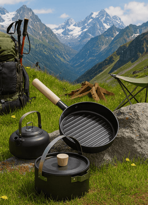 Cooking Set Out of Doors - Zambeel