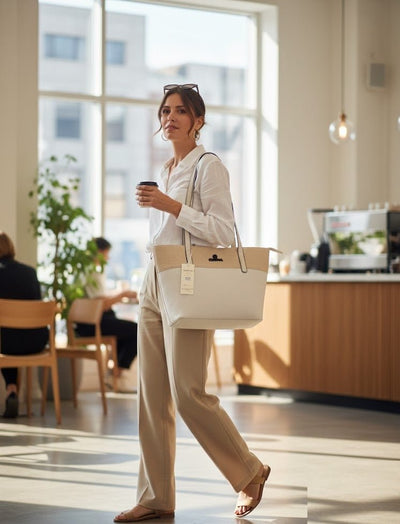 Cortina Textured Tote Bag - Zambeel