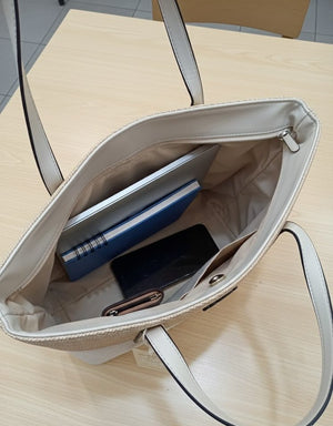 Cortina Textured Tote Bag - Zambeel