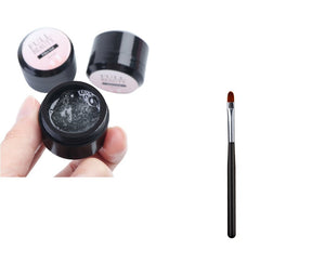 Creacked Repair Glue Nail Fiber Silk Extension Gel Fiberglass Poly UV Builder Gel Polish Manicure Art Prolonged Tool - Zambeel