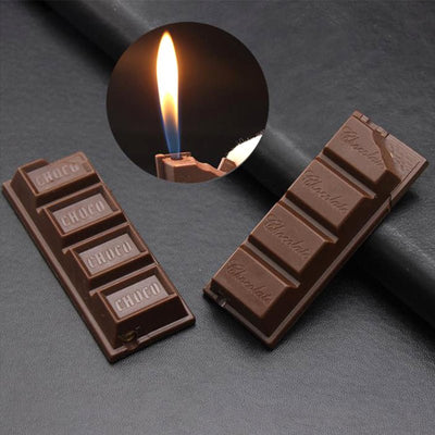 Creative Chocolate Torch Lighter Flame Cigarette Cigar Gas Butane Lighters Smoking Accessories Cute For Gift - Zambeel