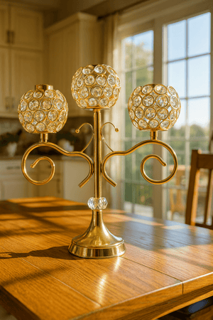 Crystal 3 - Head Candle Holder - Zambeel