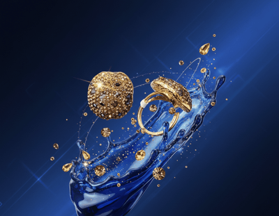 Crystal Dome Statement Ring - Zambeel