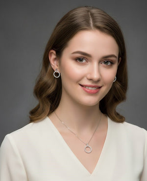 Crystal Halo Circle Set - Zambeel