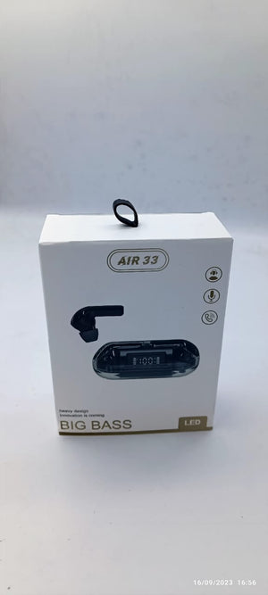 Crystal Wireless Earphones - Transparent Air 33 - Zambeel