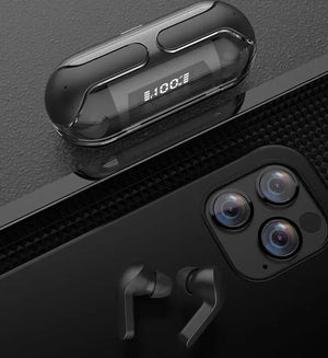 Crystal Wireless Earphones - Transparent Air 33 - Zambeel