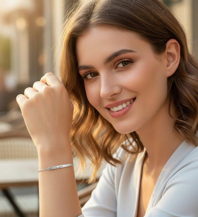 Custom Bar Bracelet Arabic - Zambeel