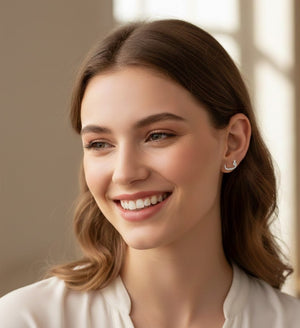 Custom Stud Earring Arabic - Zambeel