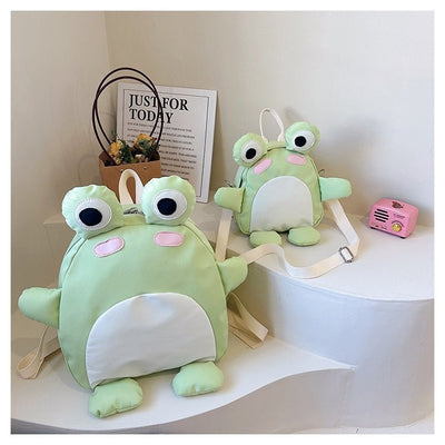 Cute Cute Cartoon Frog Backpack - Zambeel