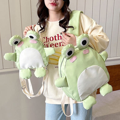 Cute Cute Cartoon Frog Backpack - Zambeel