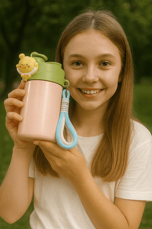 Cute Pastel Portable Water Bottle - Zambeel