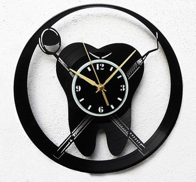 Dental clinic Modern Decorative Acrylic Wall Clock - Zambeel