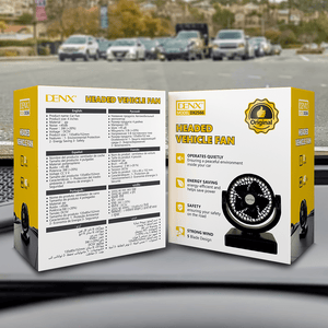 Denx - Headed Vehicle Mini Fan - Zambeel